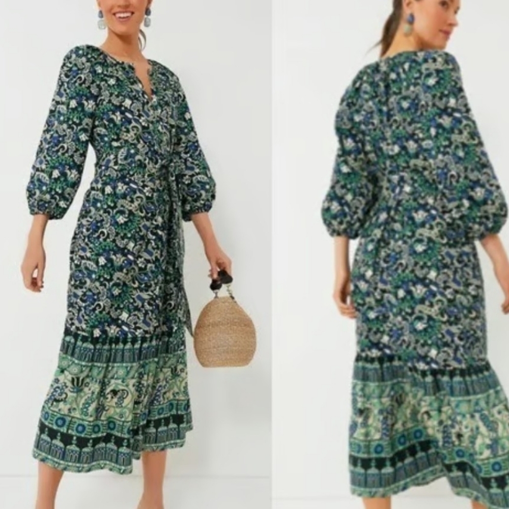 Tuckernuck Batik Floral Dress